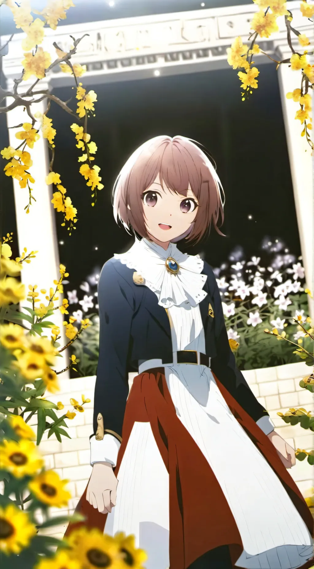 ai character: Ena shimone background