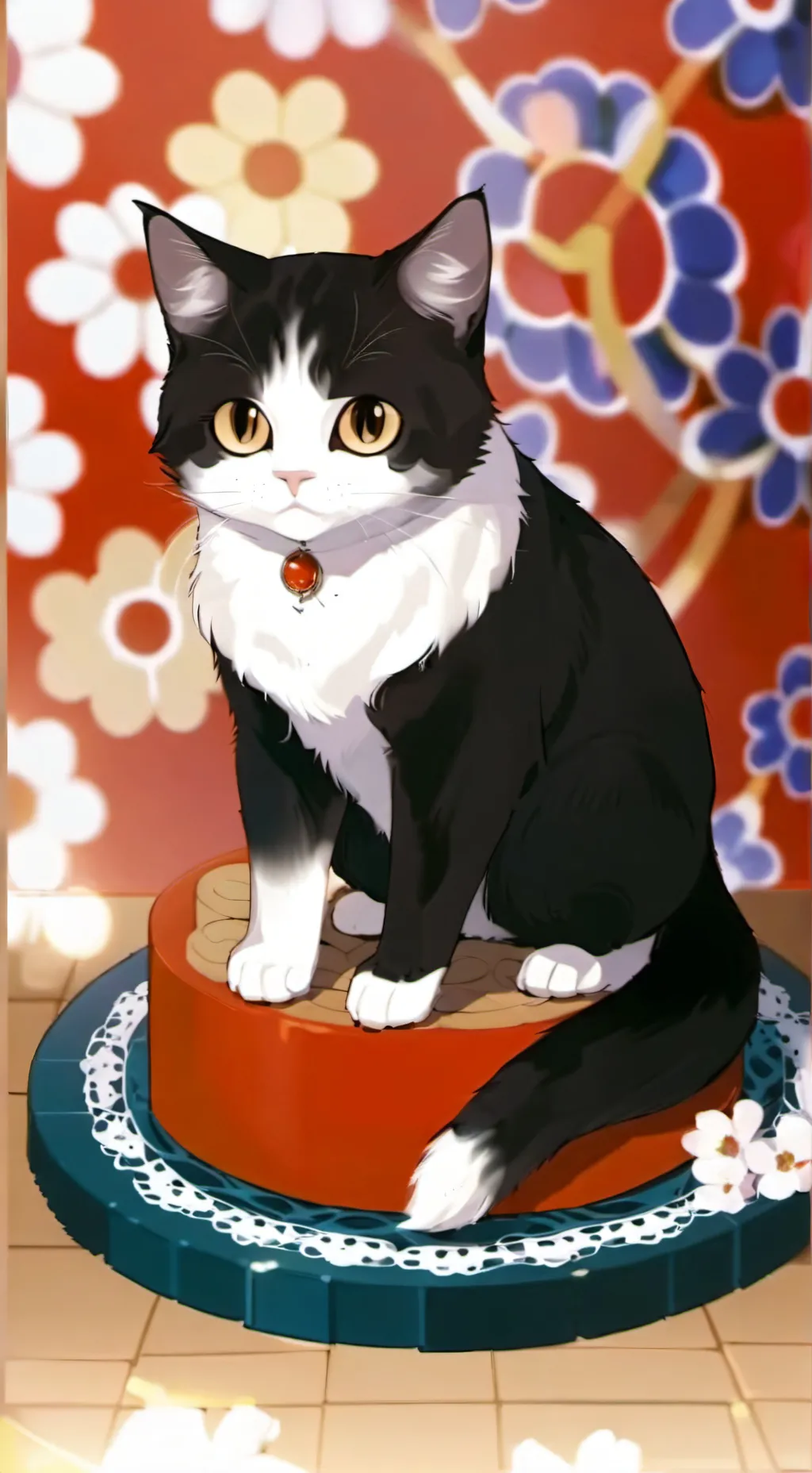 ai character: o gatito background