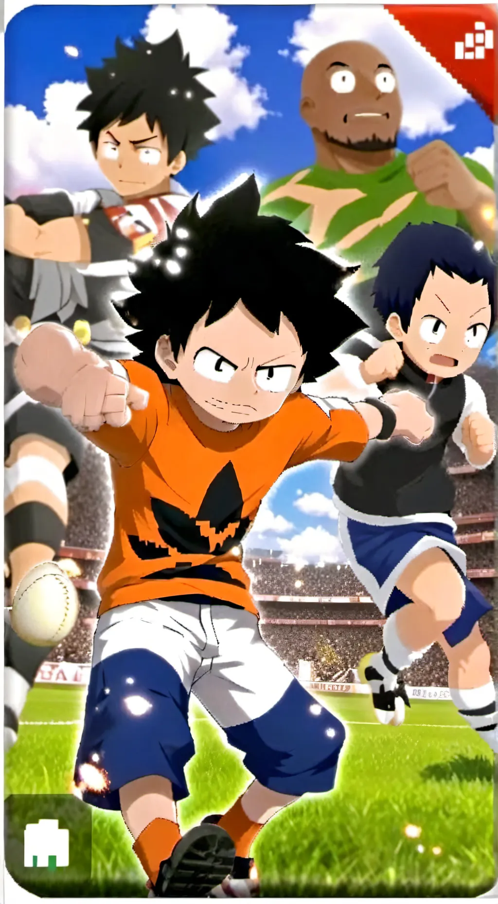 ai character: mha roast battle  background