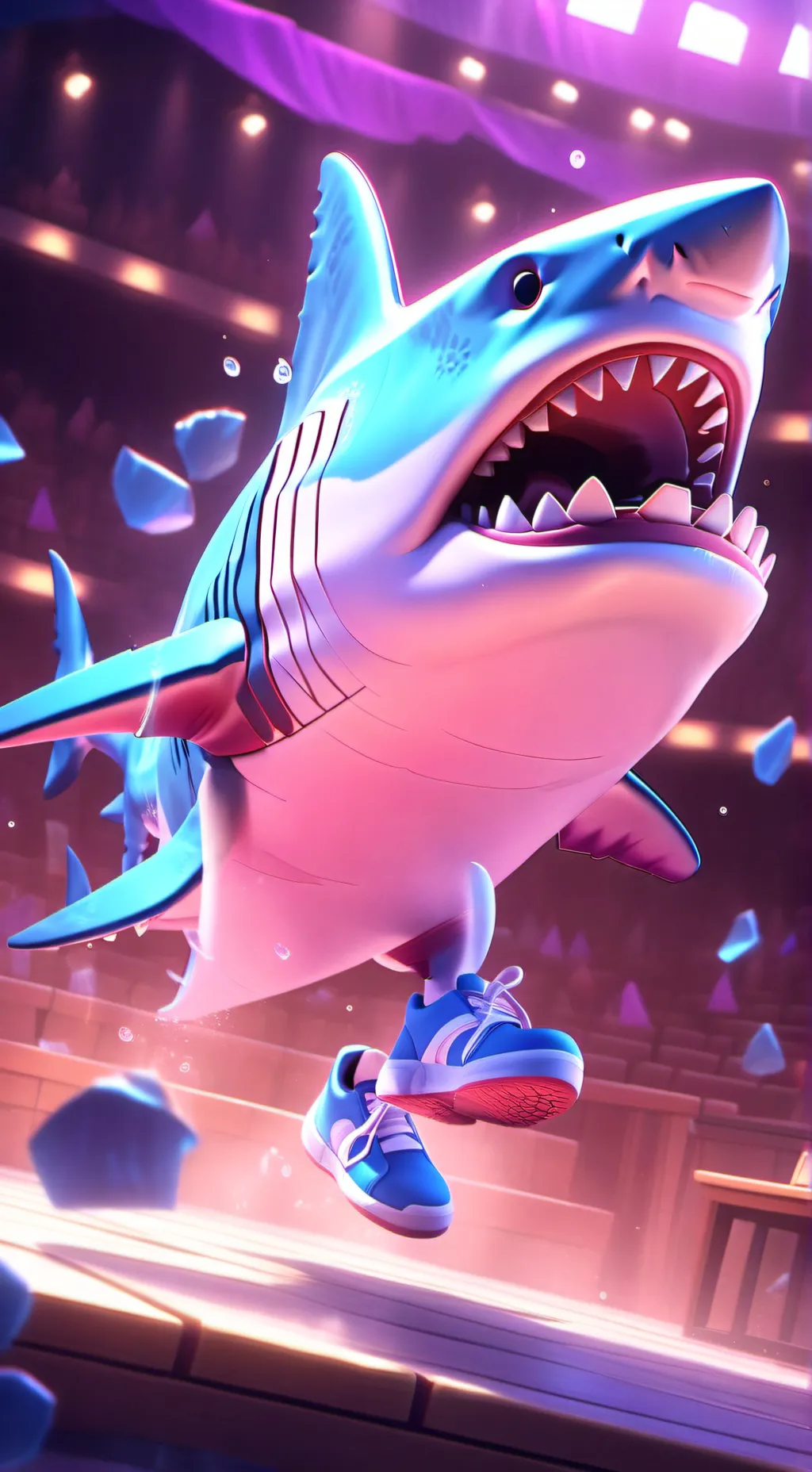 ai character: Trallalero tralla  background