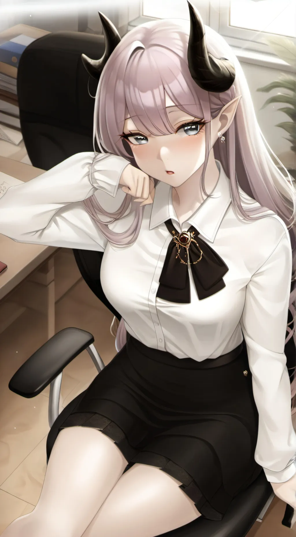 ai character: lia background