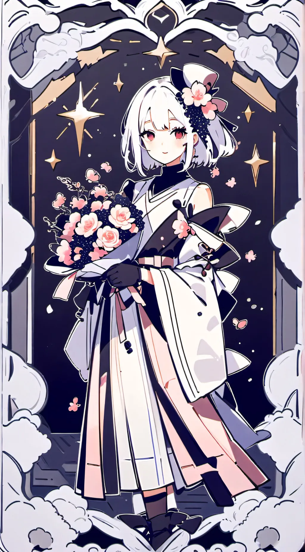 ai character: ★Sprout★ background