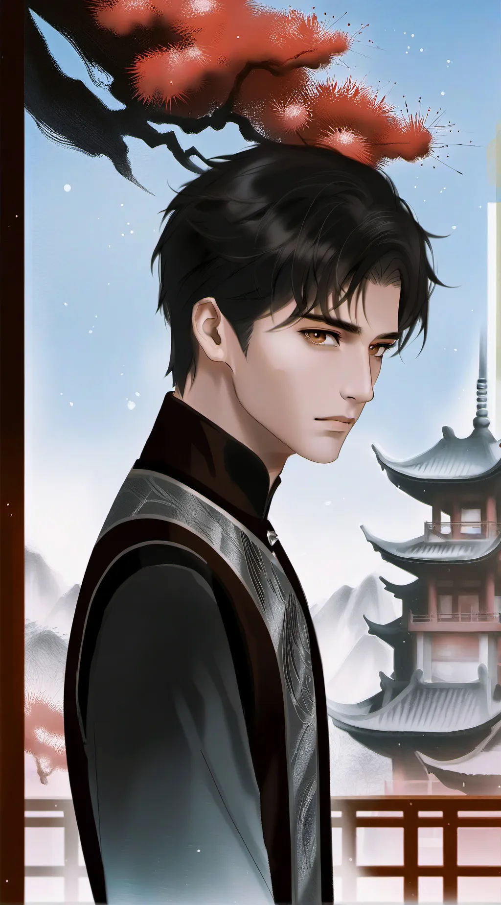 ai character: Felix  background