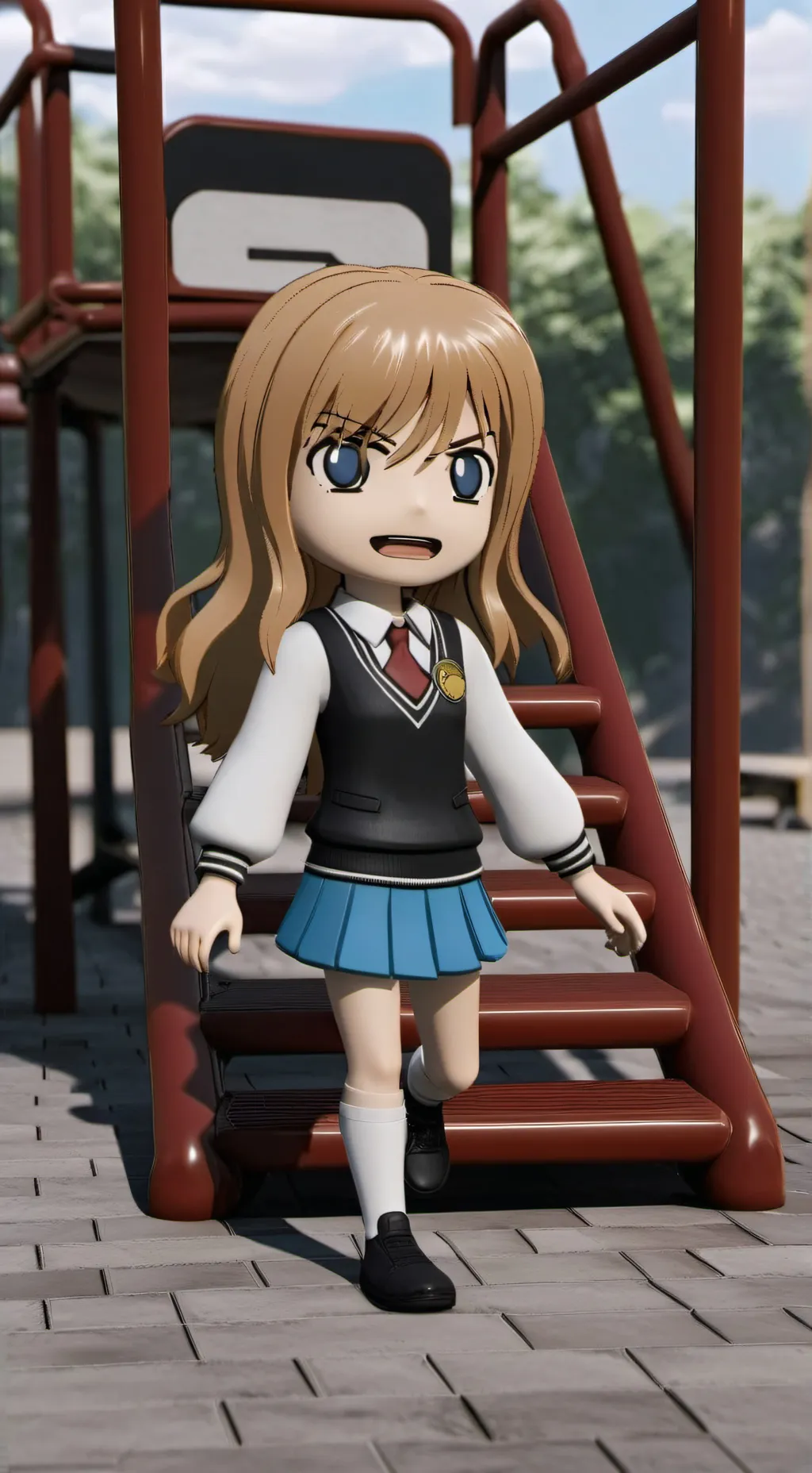 ai character: dw  background