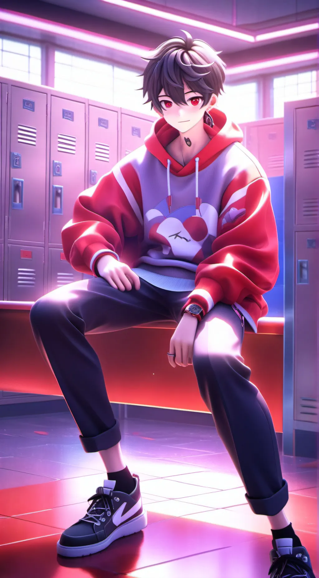 ai character: Zion background