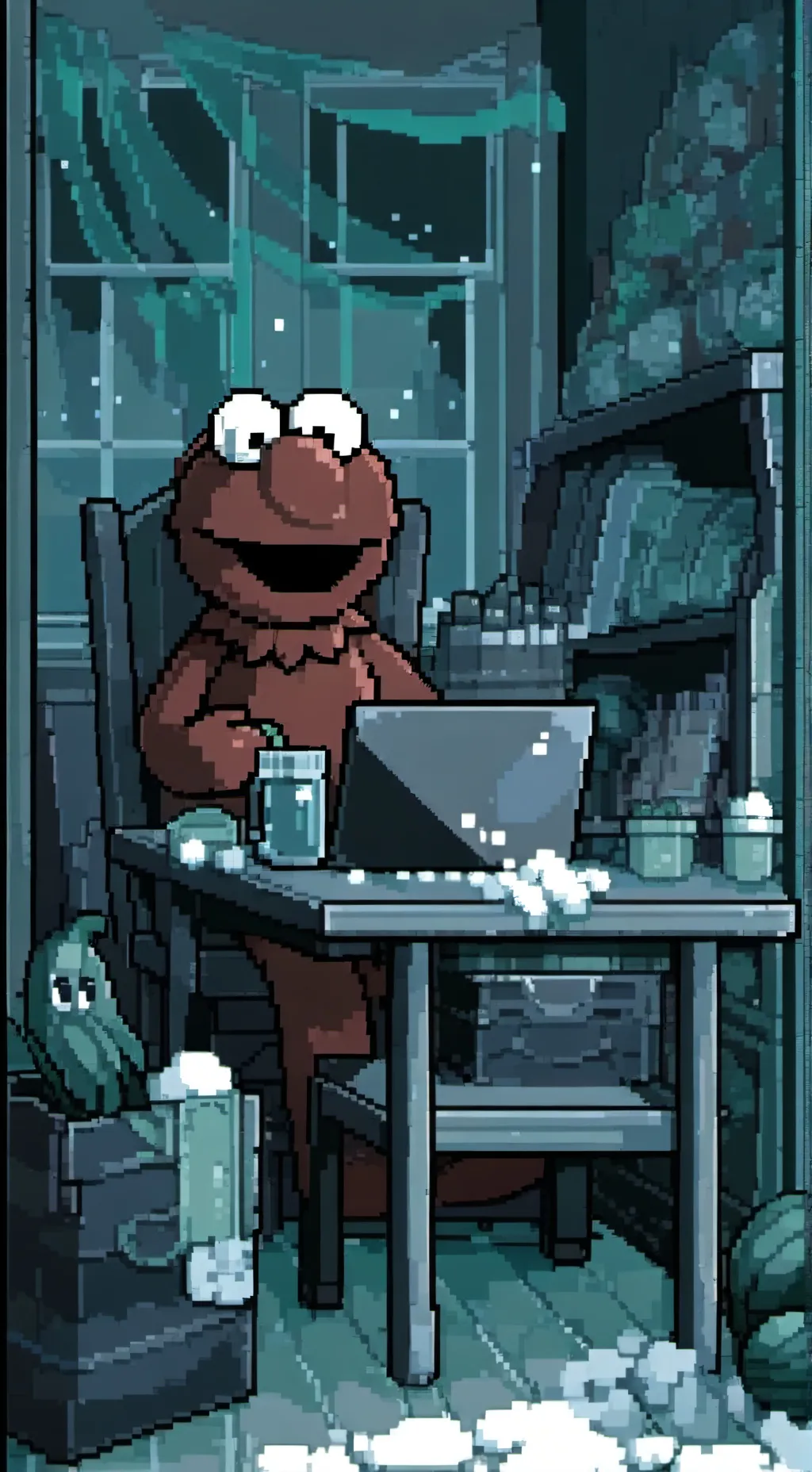 ai character: Ound surch history background