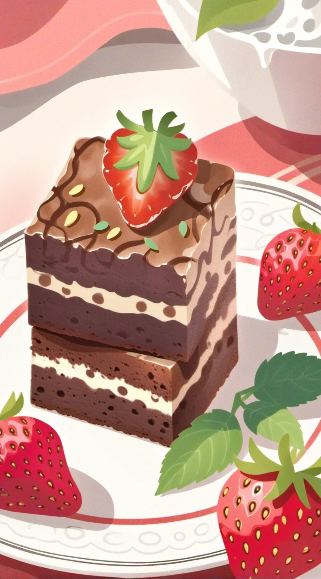 ai character: Sprout x cos ! :p background