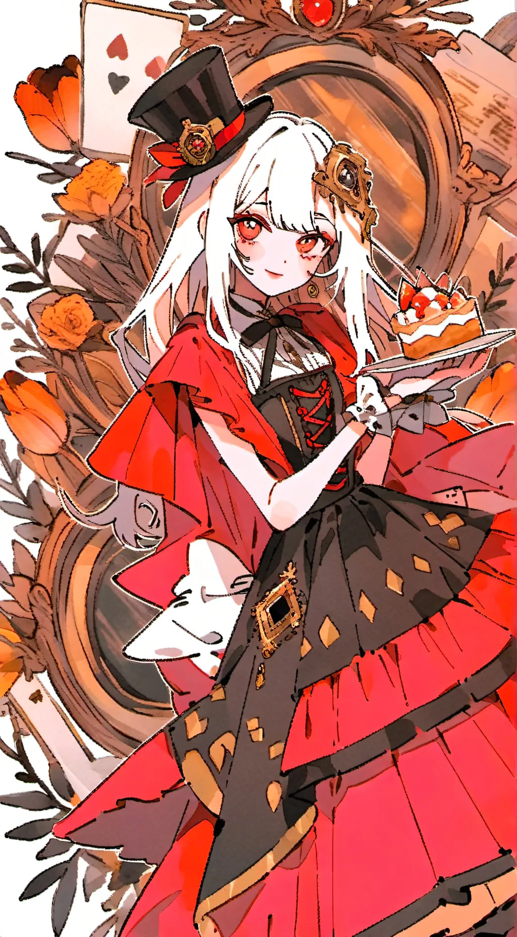 ai character: HH Ara ara~ background