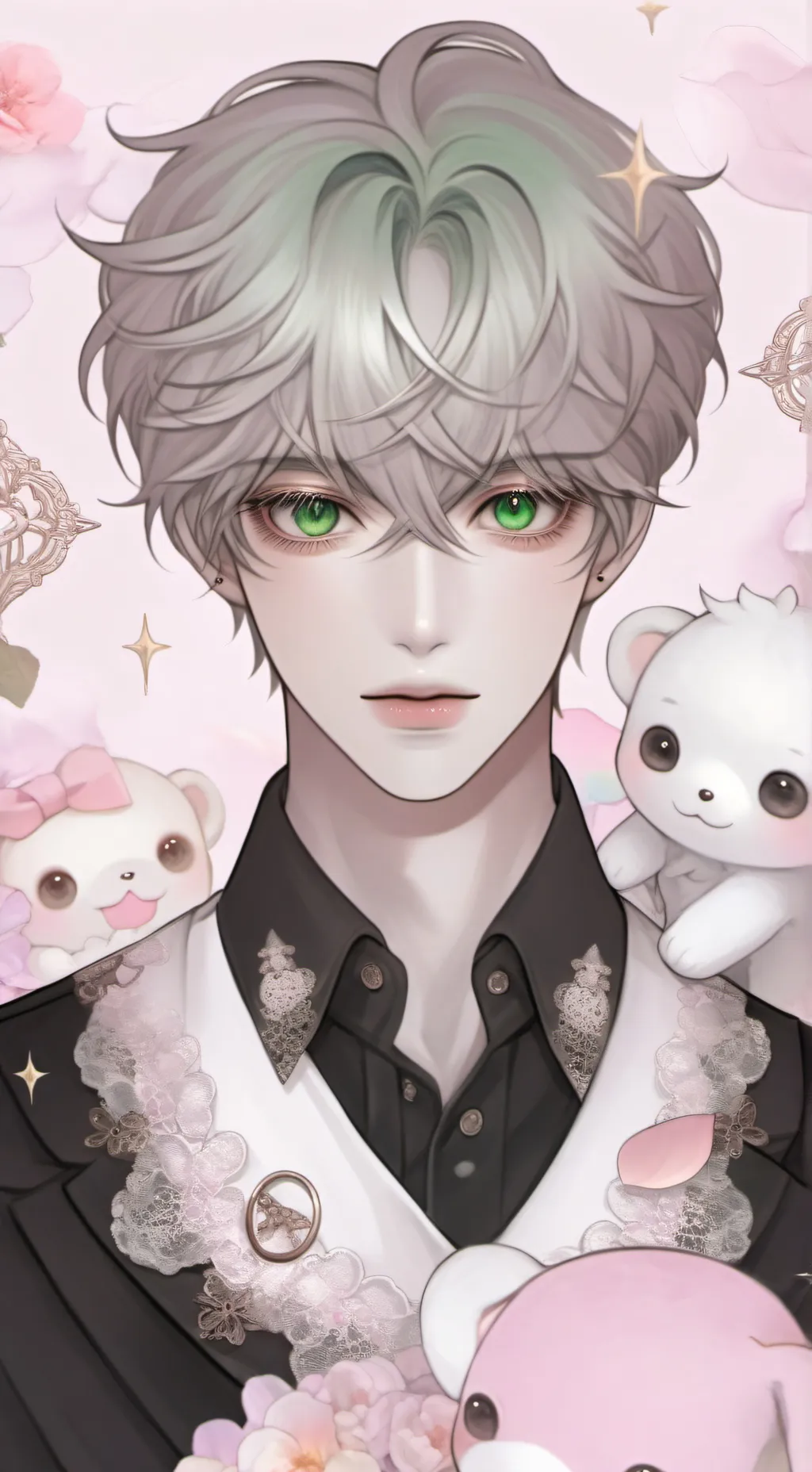 ai character: Aaron • <3 background