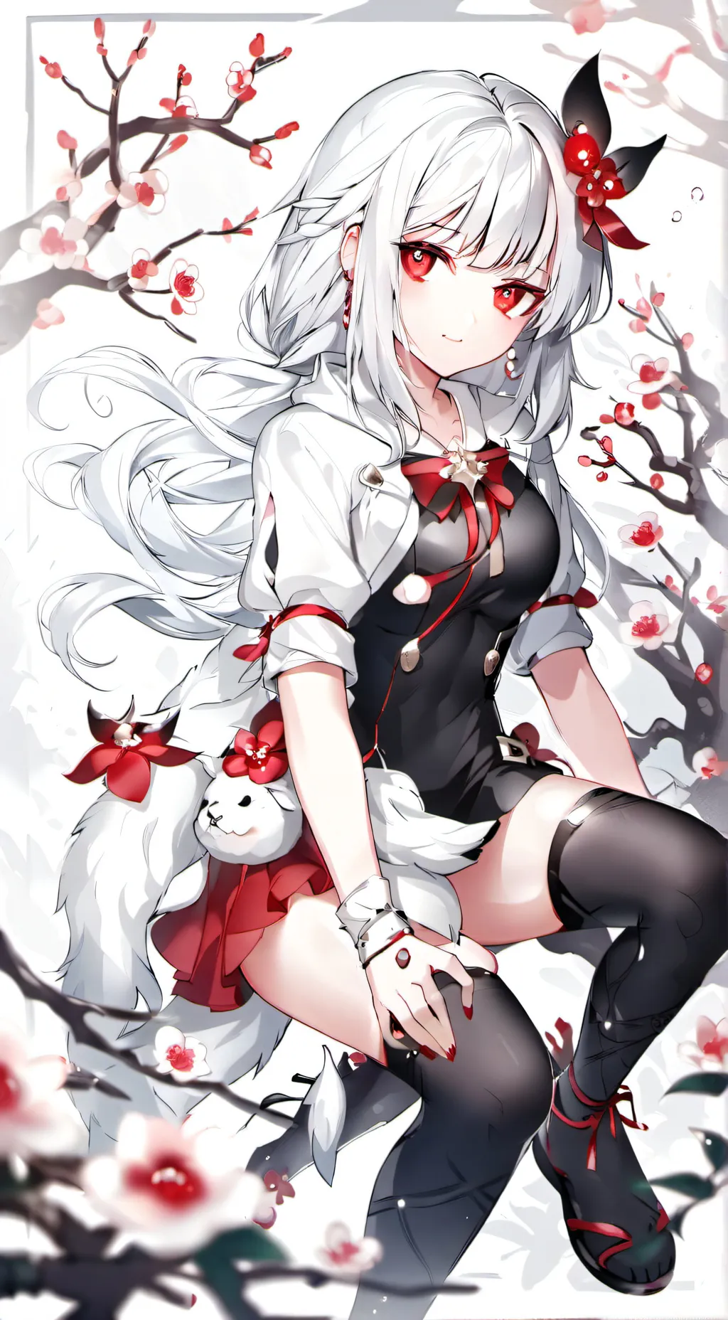 ai character: foxi background