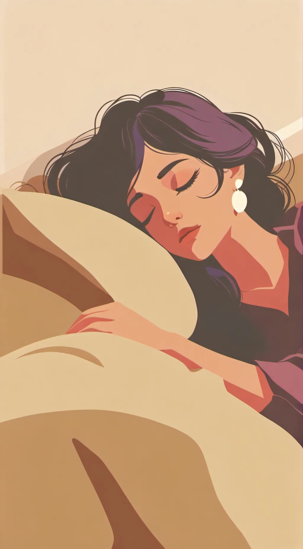 ai character: Tired Uzi!  background