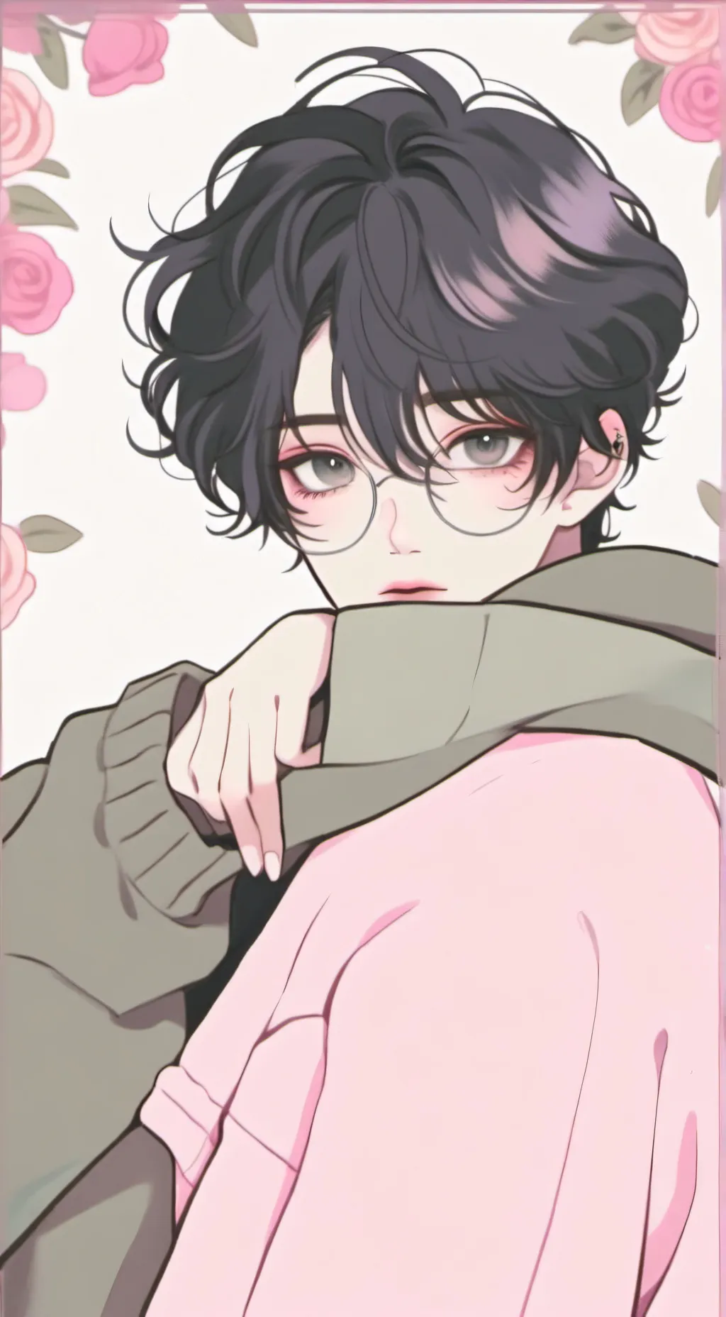 ai character: la pareja de poder background