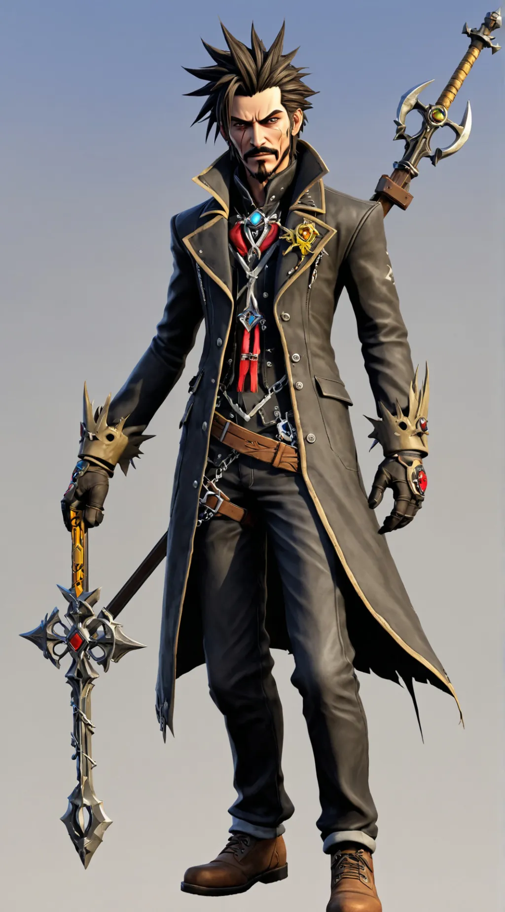 ai character: Master Syn  background