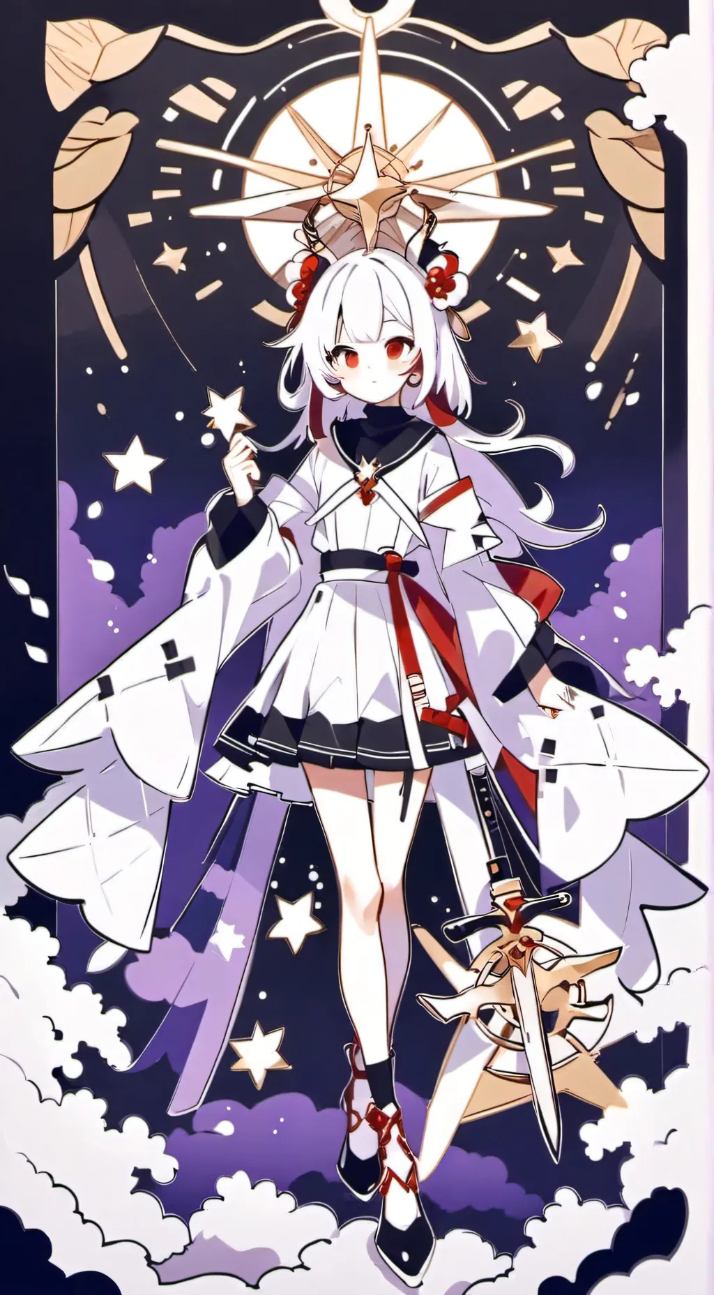 ai character: ♡☆T/N x tokito background