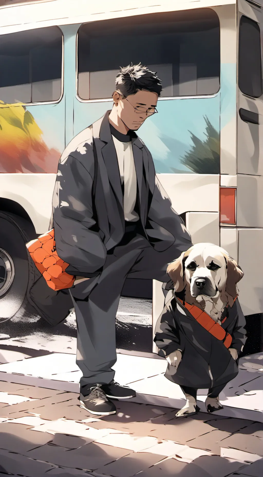 ai character: escorpião  background