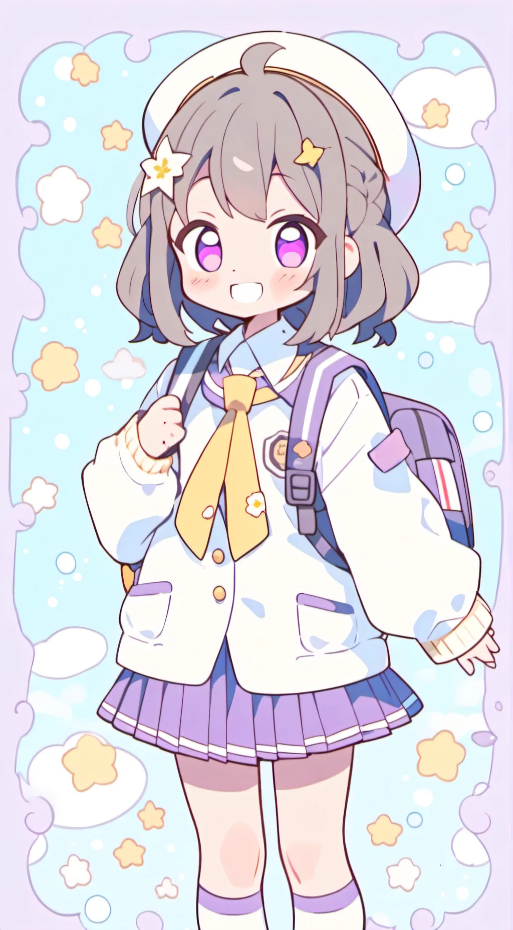 ai character: Bakugo's bestie background