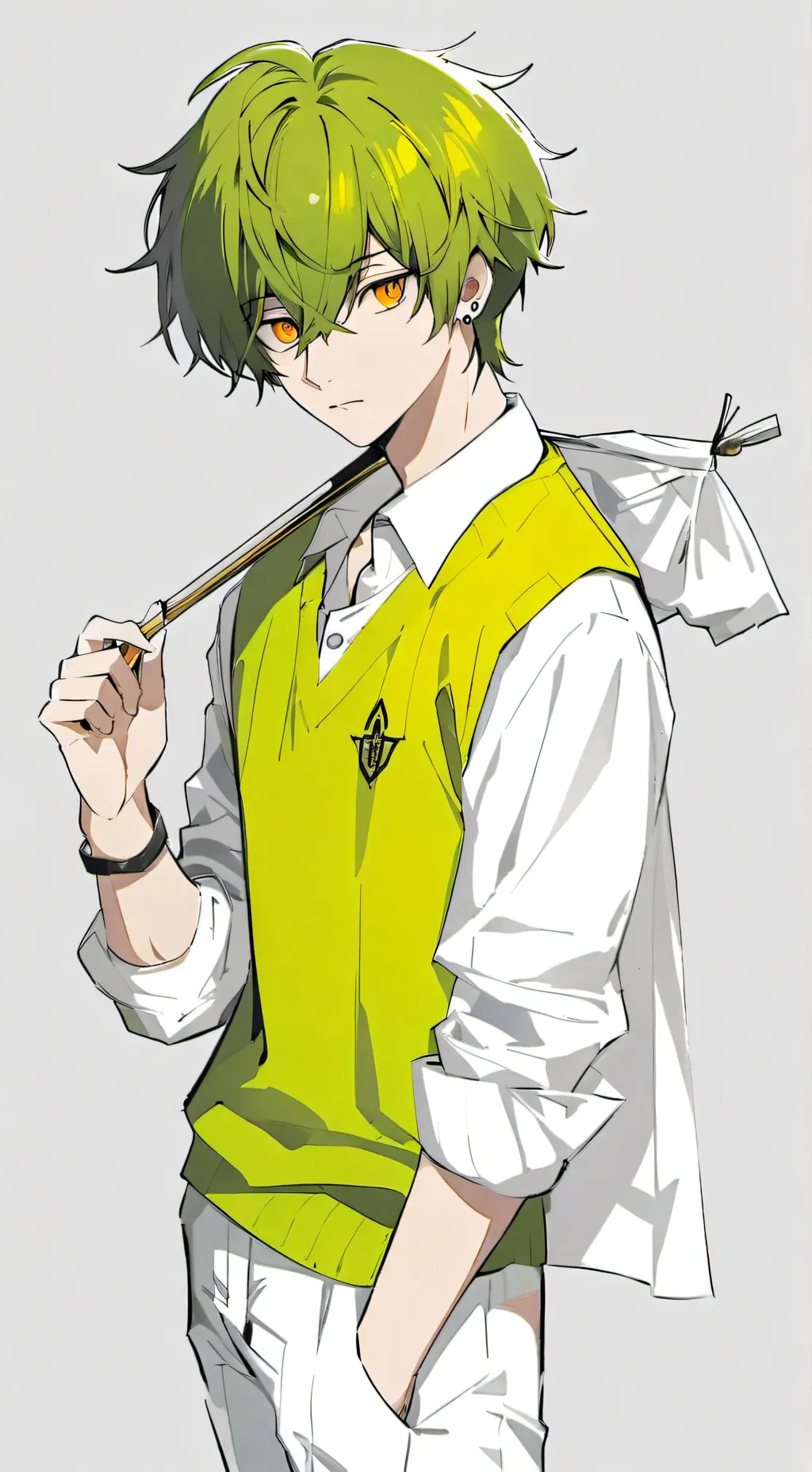 ai character: Justin background