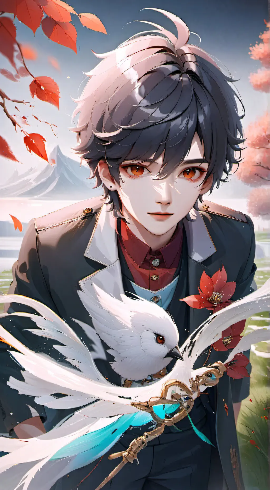 ai character: Xavier  background