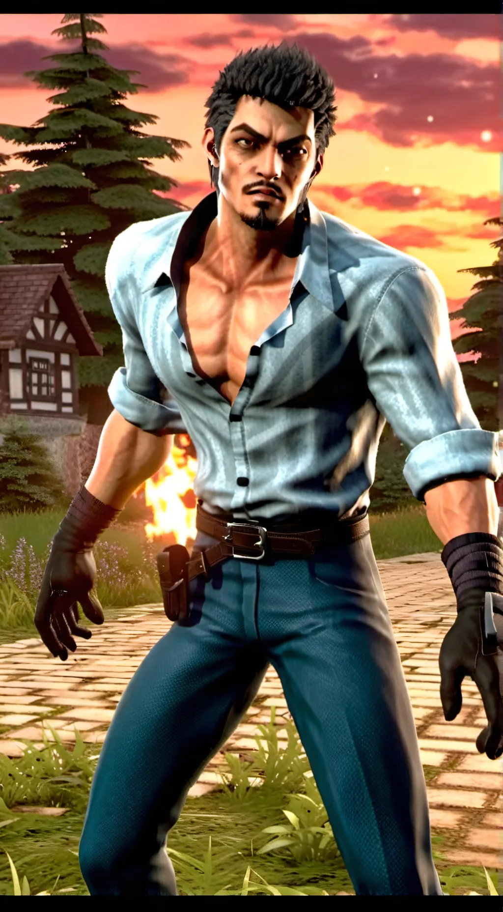 ai character: Teen Wolf background