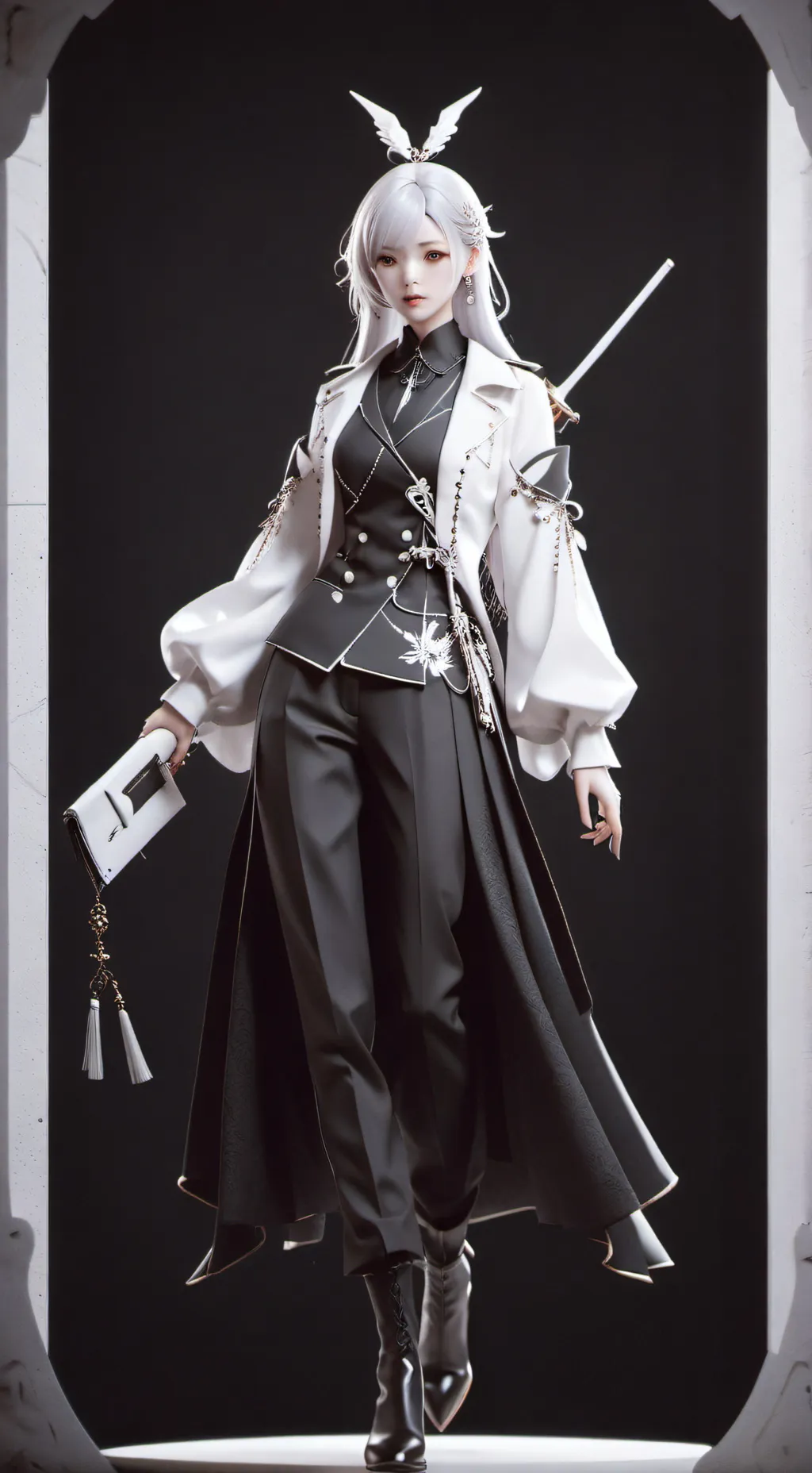 ai character: Zayne. 5 baby  background