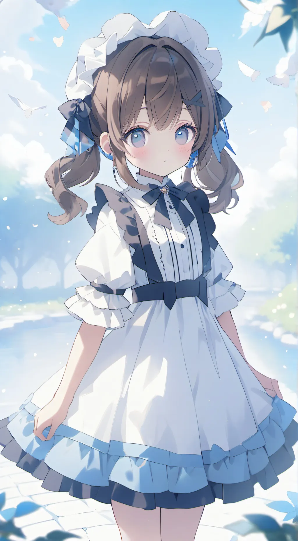 ai character: meeee background