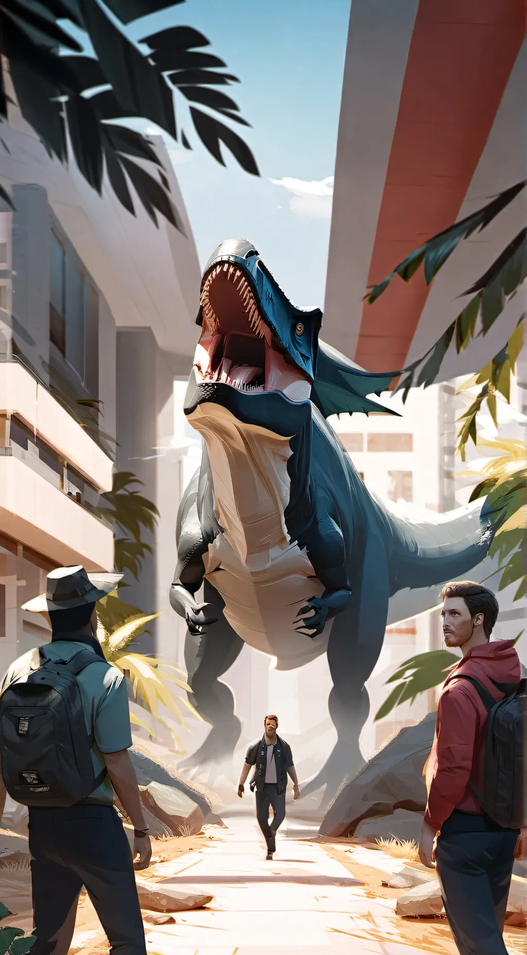 ai character: brud vs todos  background