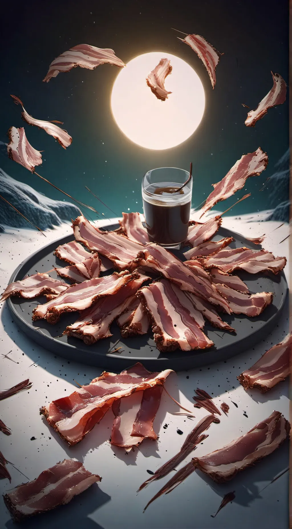 ai character: Mukbang Lmao background