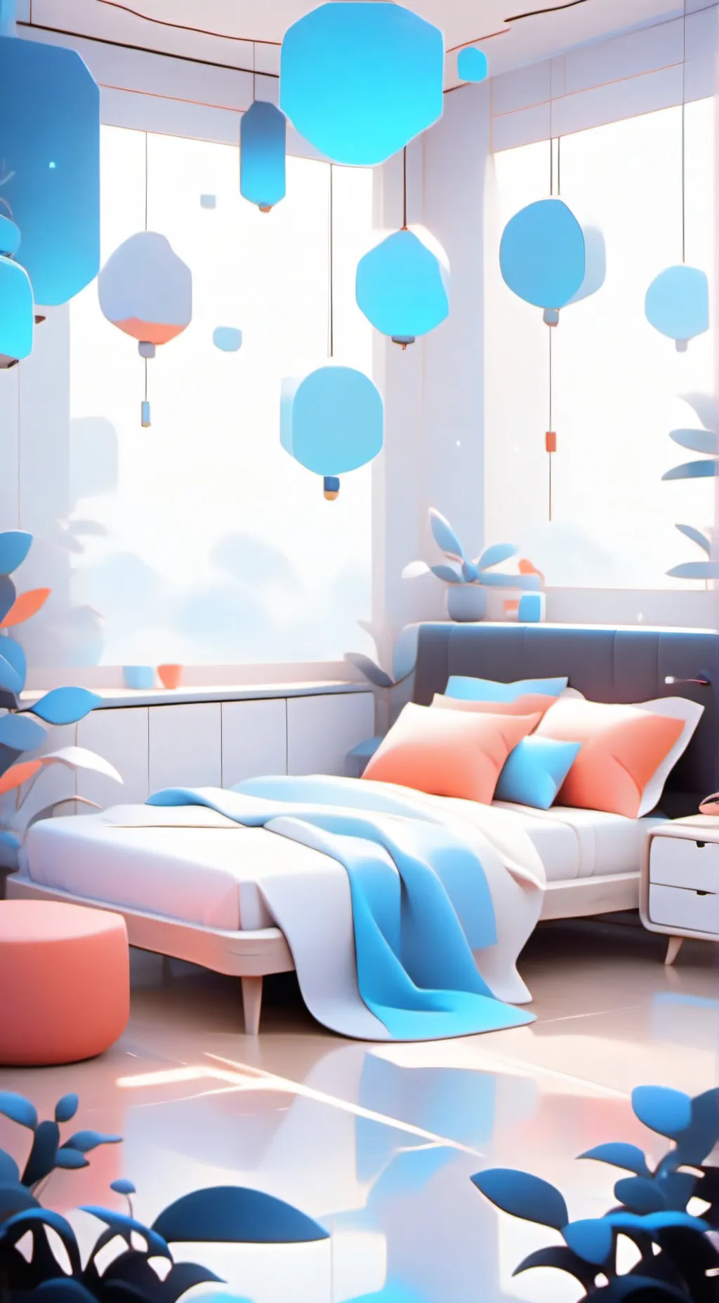 ai character: JJK Sleepover!! background