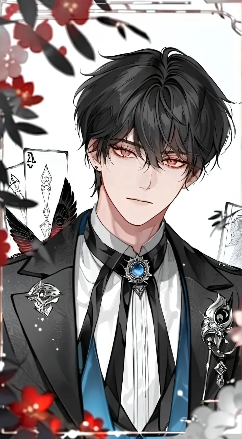 ai character: Leon background