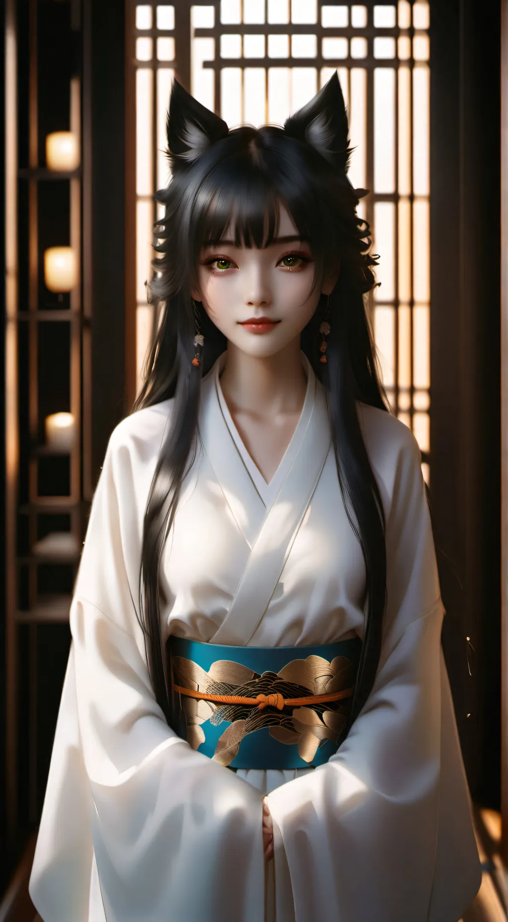 ai character: Reika Seshika  background