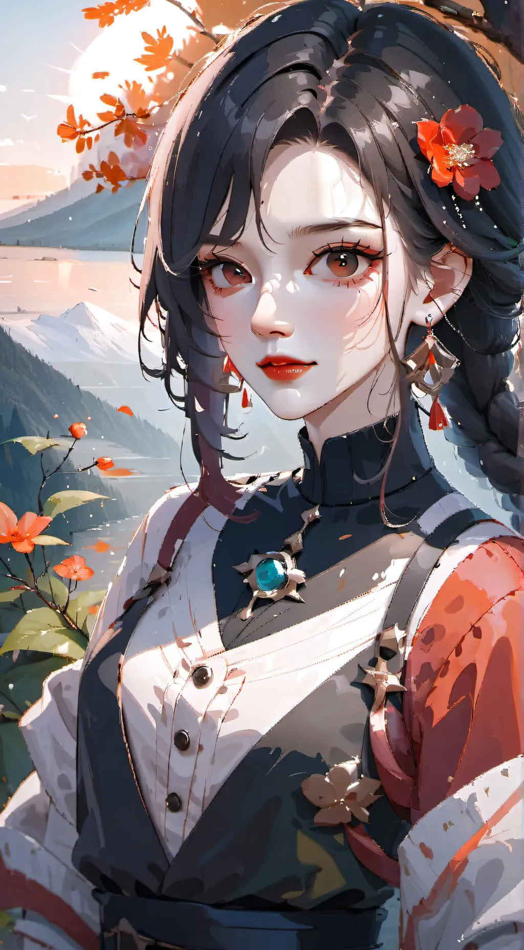 ai character: Olivia  background