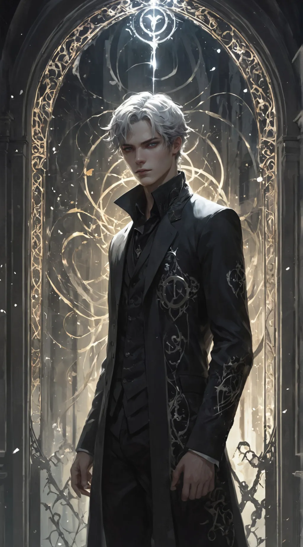 ai character: Lucien background