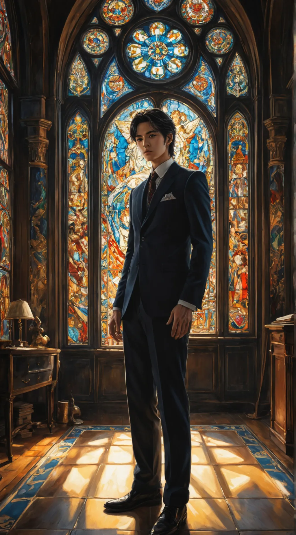 ai character: Lucian background