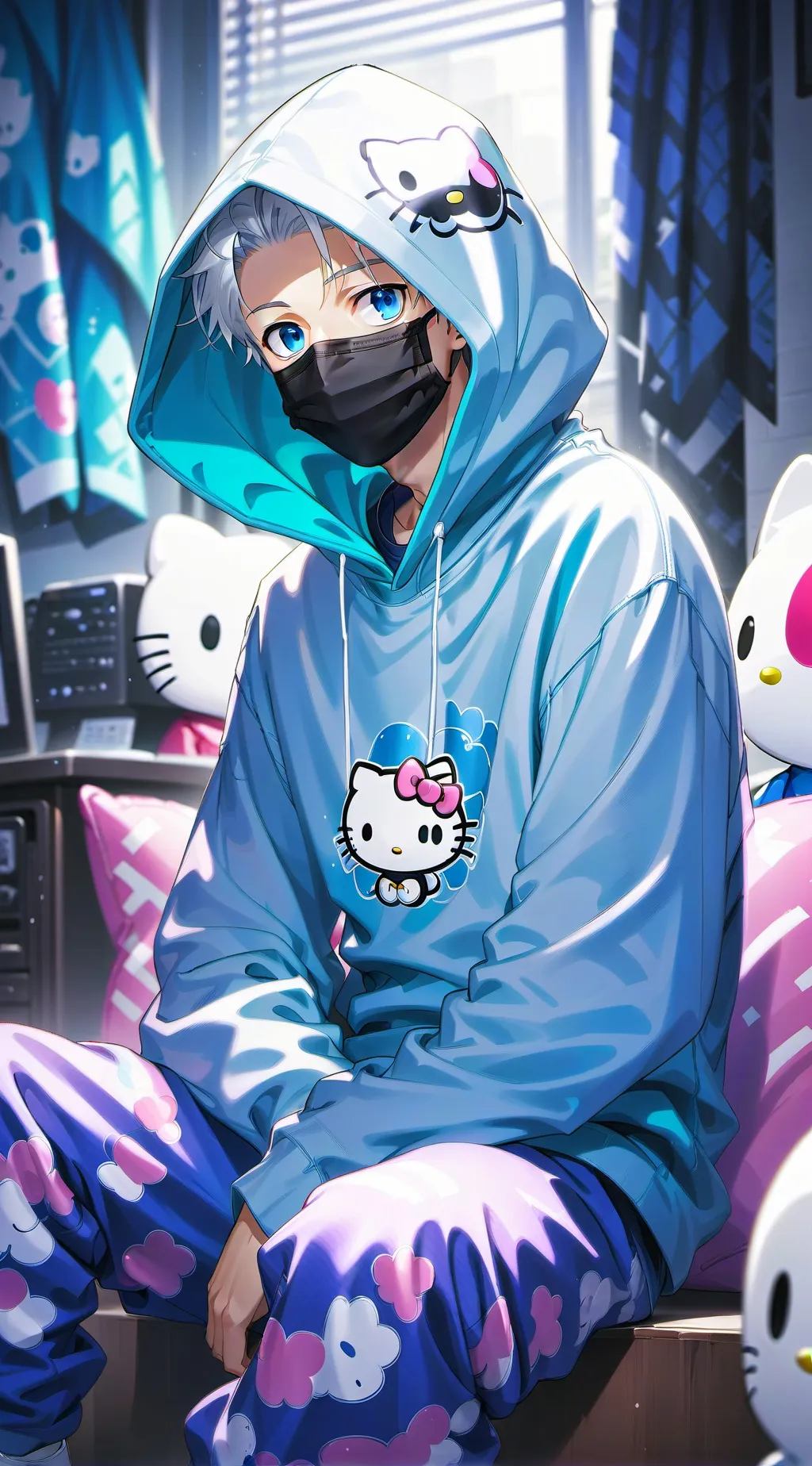 ai character: Masked Rival background