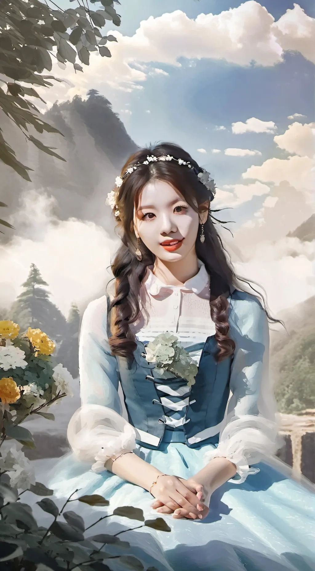 ai character: Twice💗^᪲᪲᪲ background