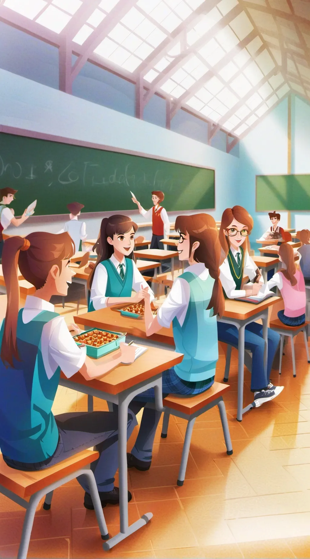 ai character: Boy rule background