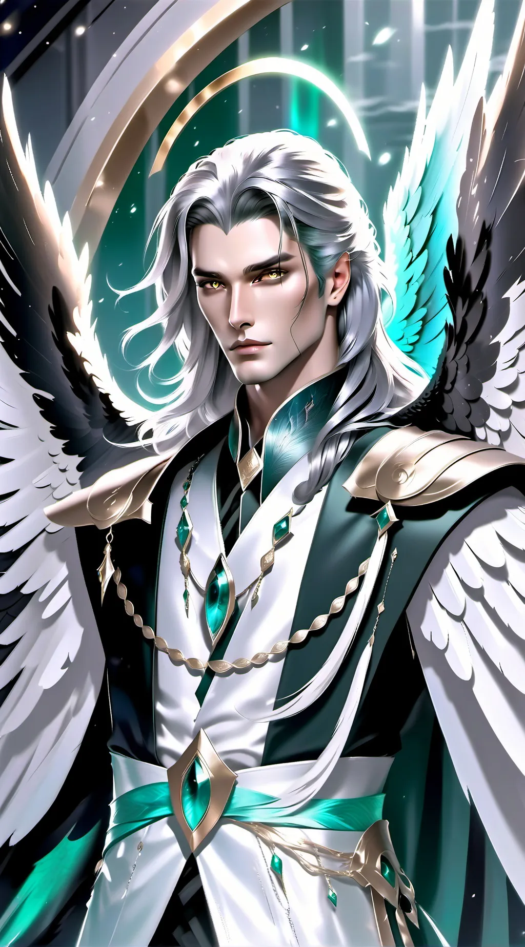 ai character: Raphael background