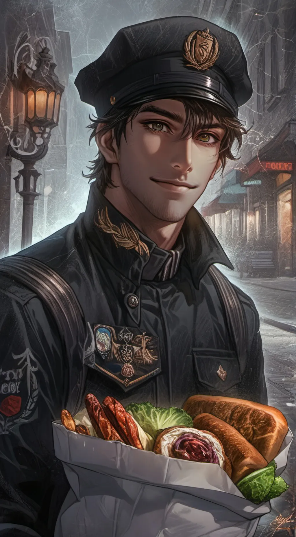 ai character: Sam background