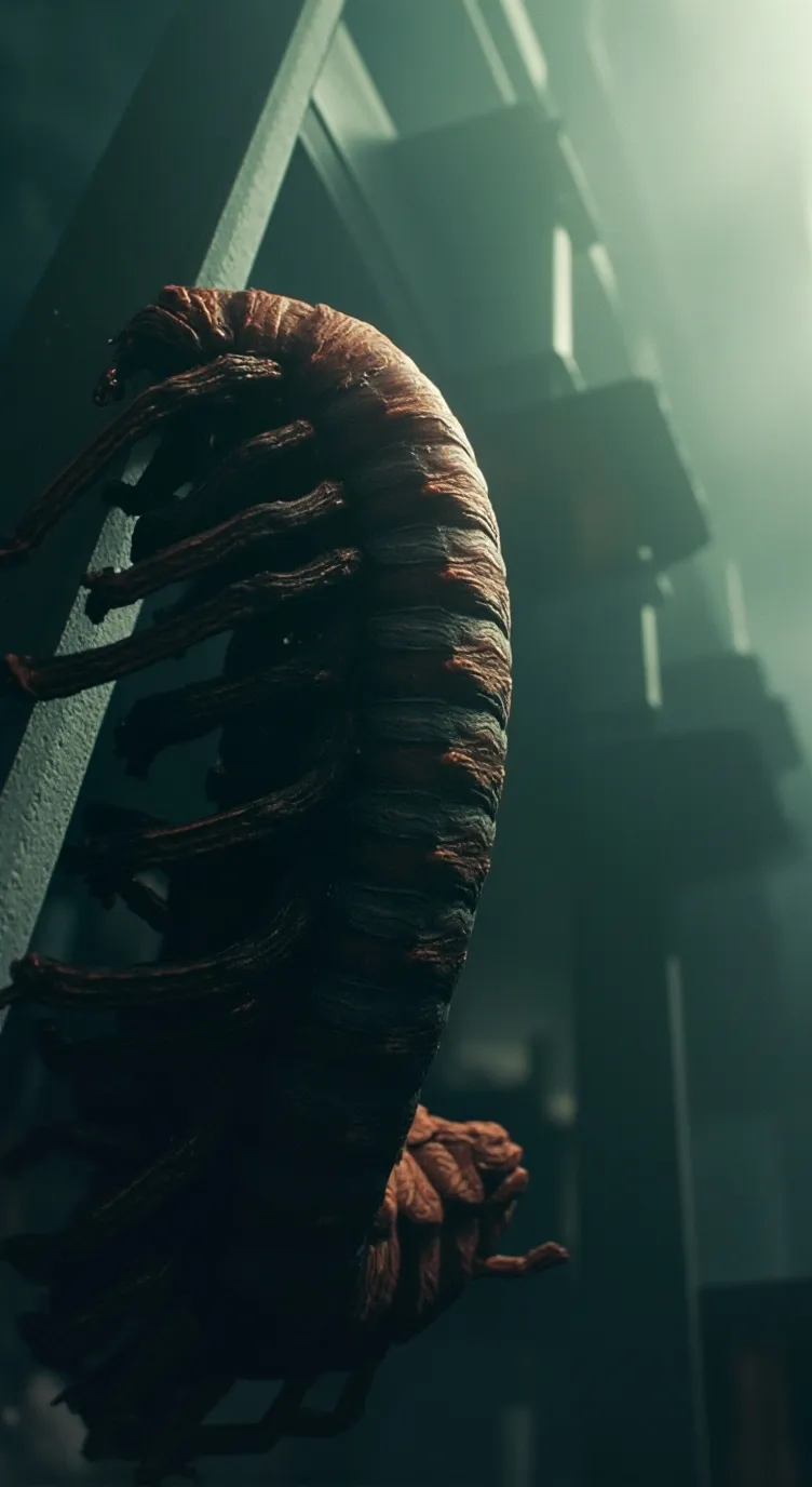 ai character: Qu larvaes  background