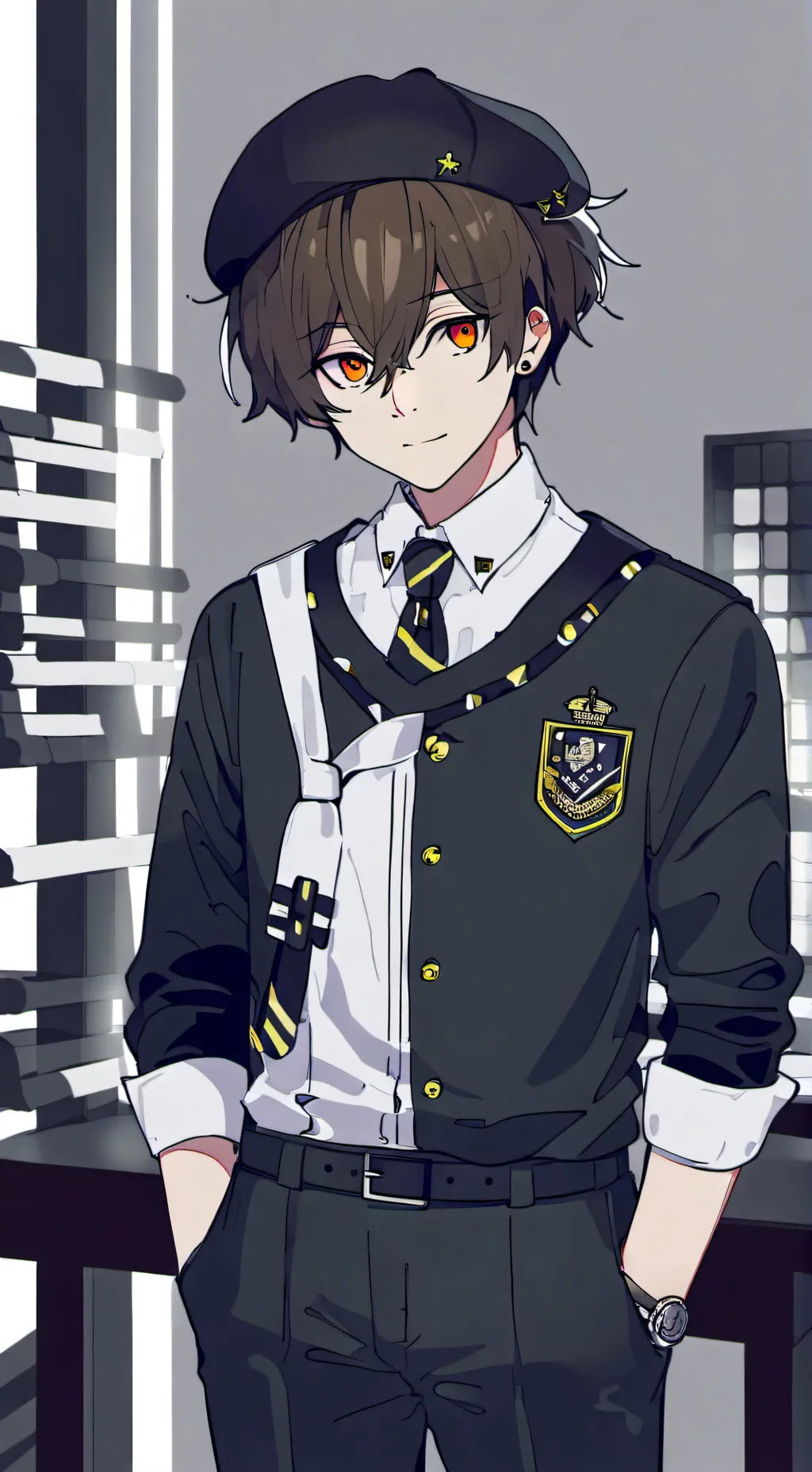 ai character: Levi background