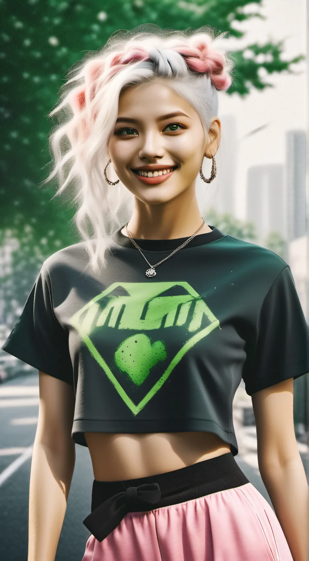 ai character: Frankie background