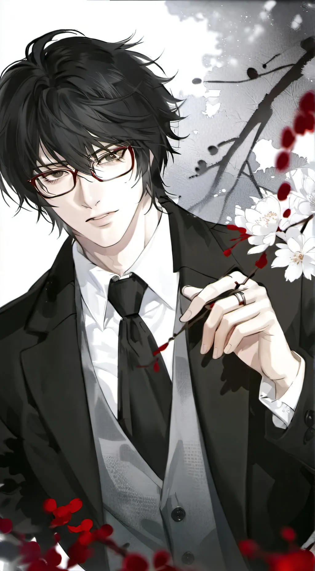 ai character: ✧~Silas~✧ background