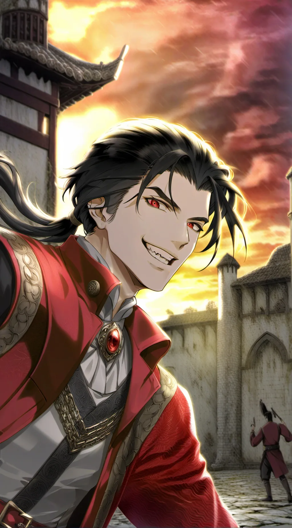 ai character: Джейк background