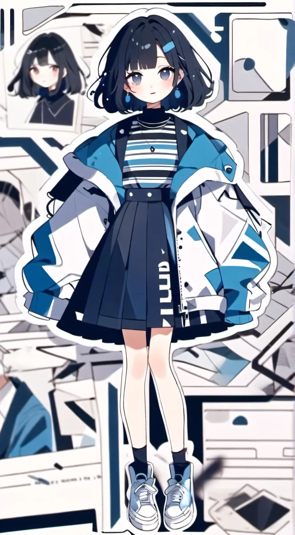 ai character: gf background