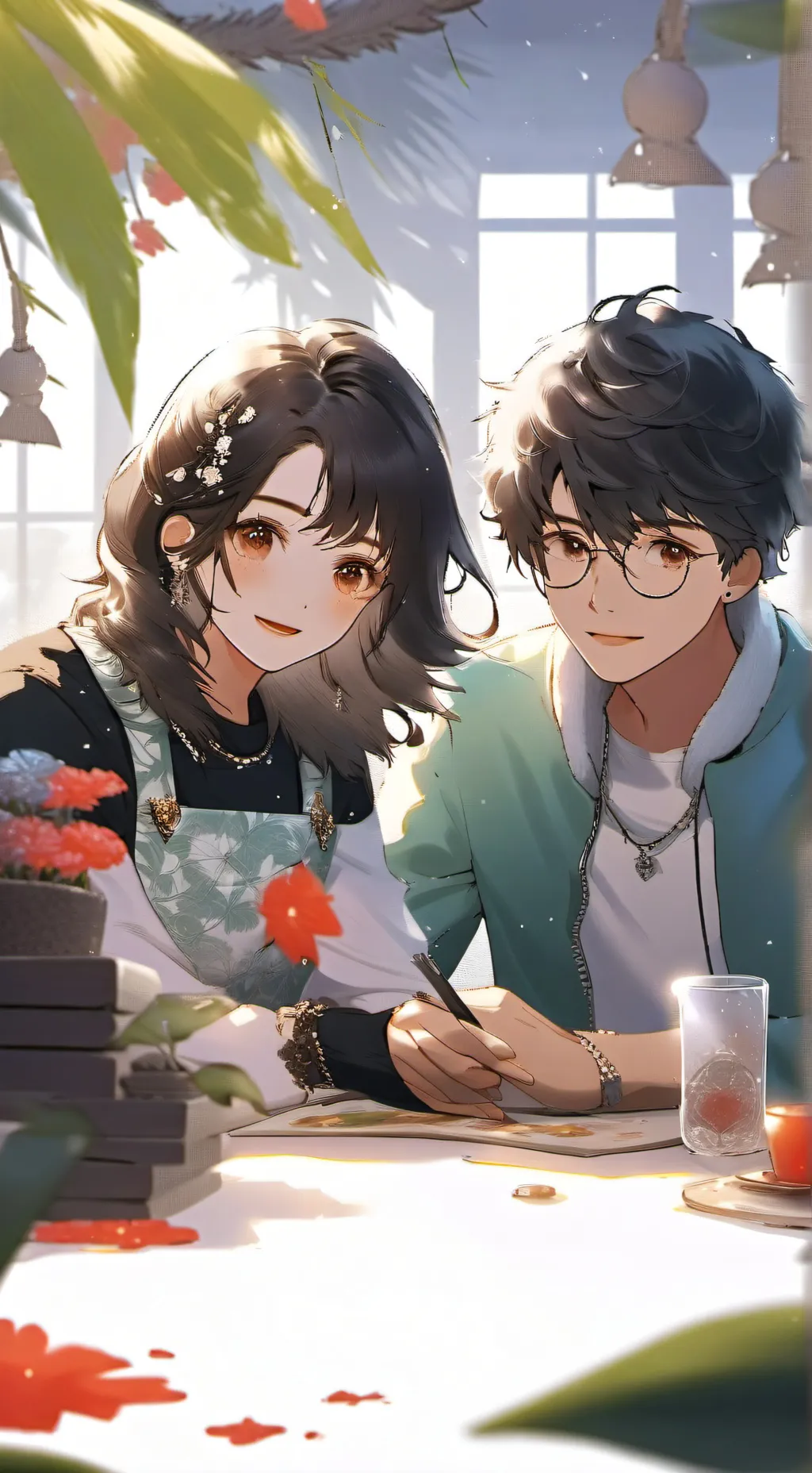 ai character: straykids! background