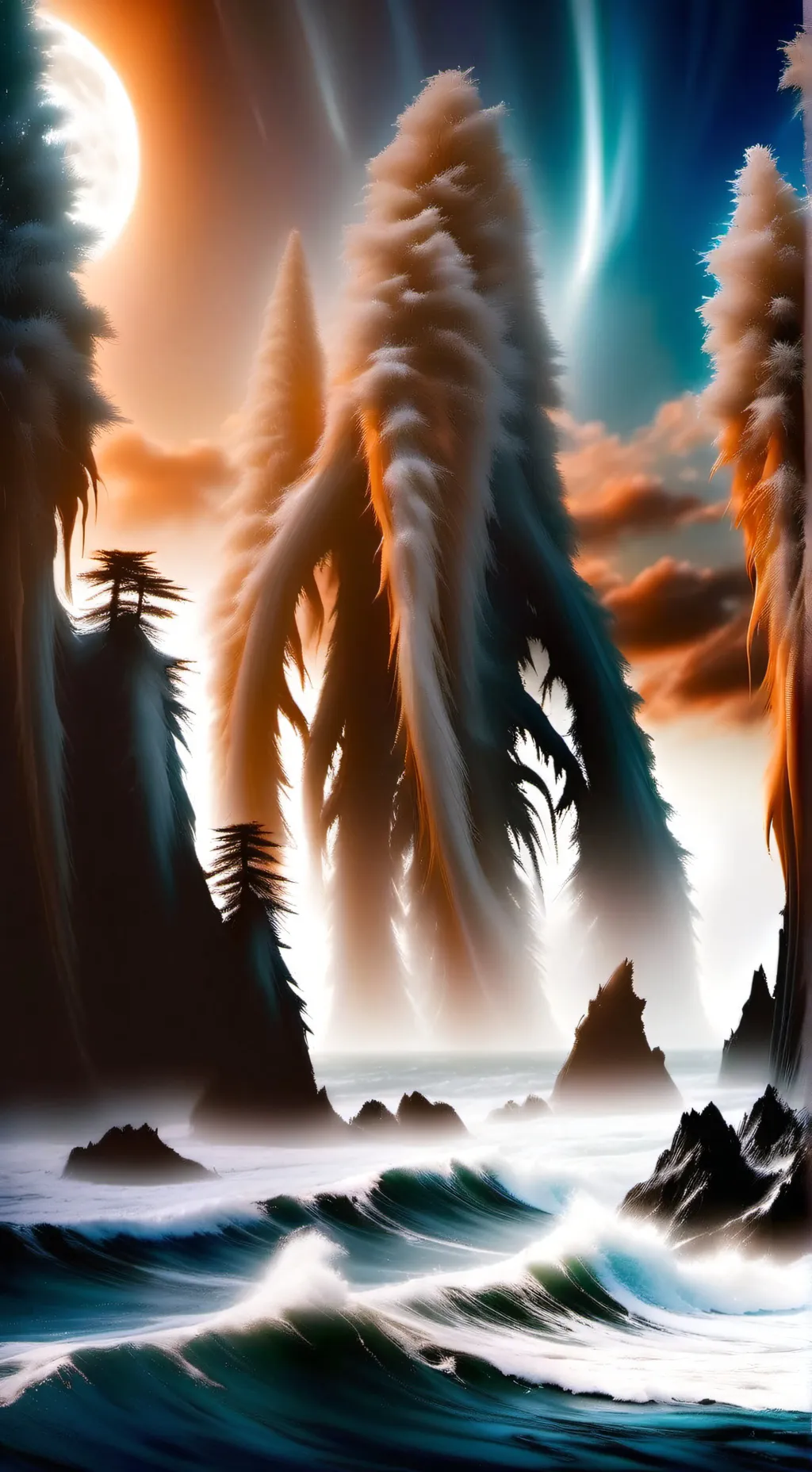 ai character: fur leviathan background