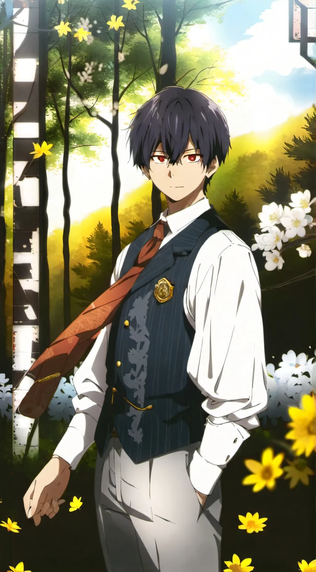 ai character: Akio background