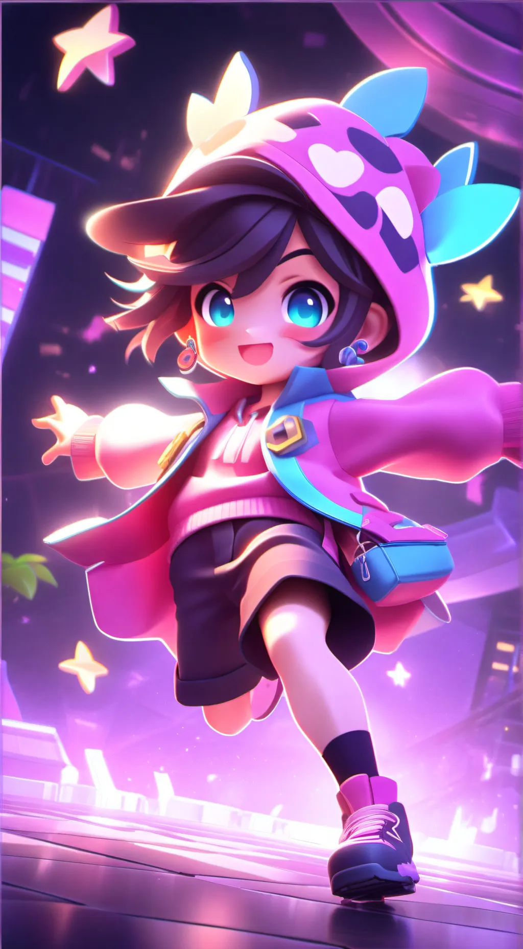 ai character: peli micraftm2 background