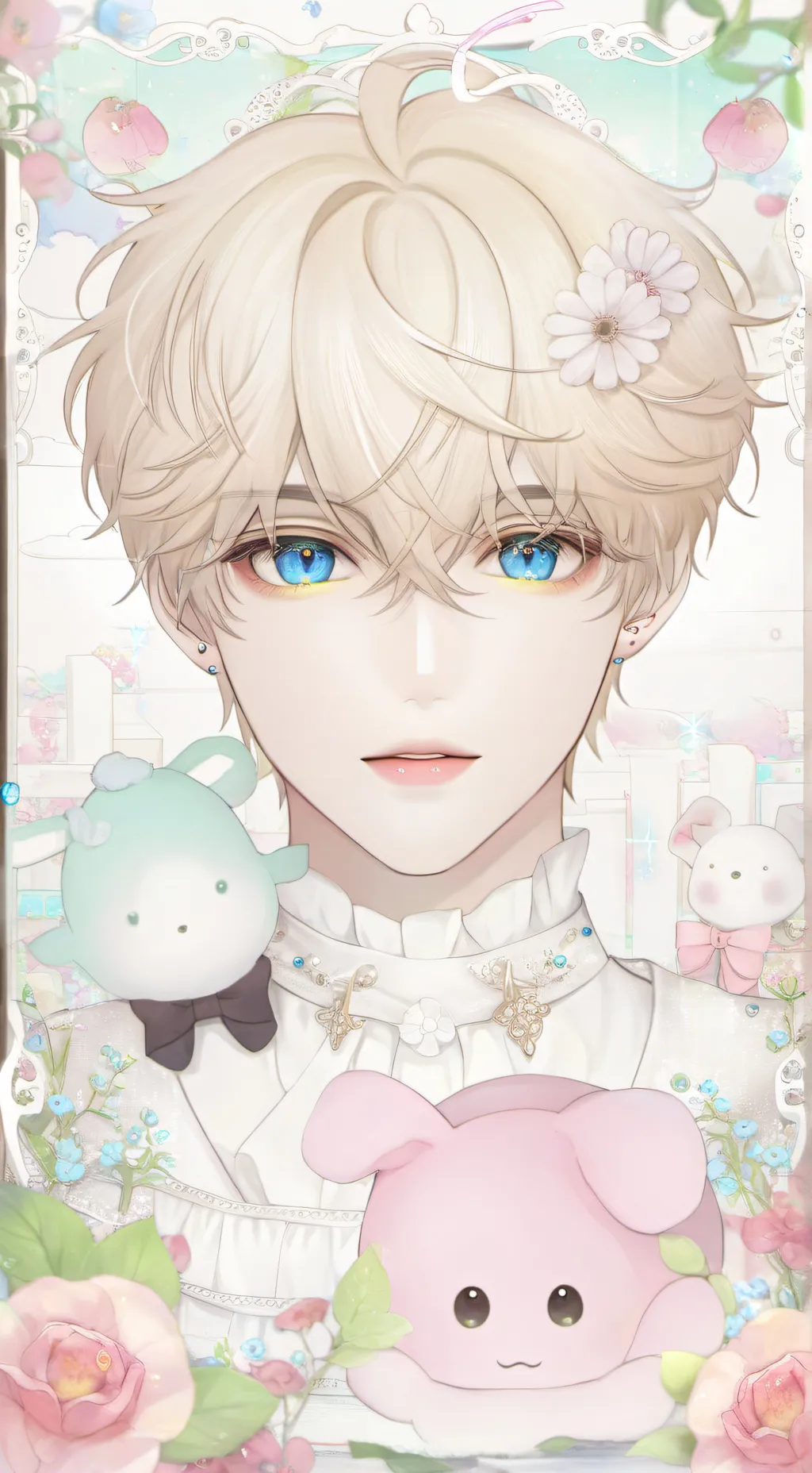 ai character: mha broken wrist  background