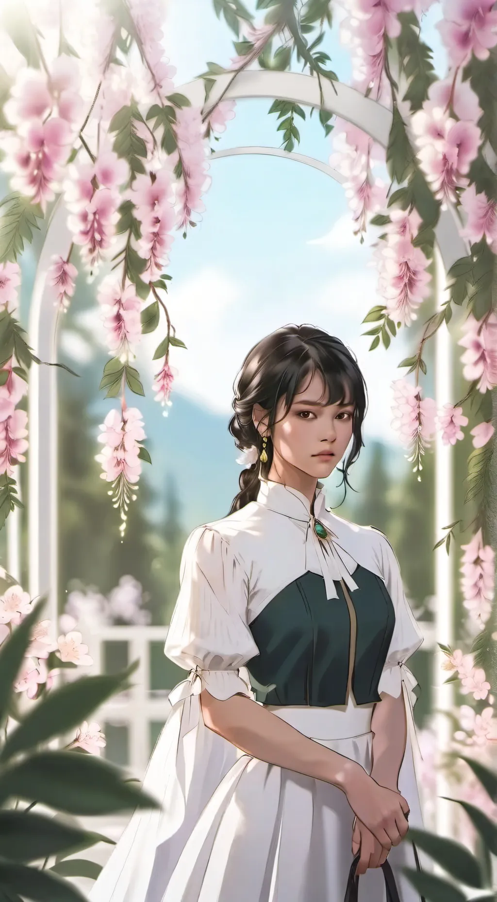 ai character: Lilly background